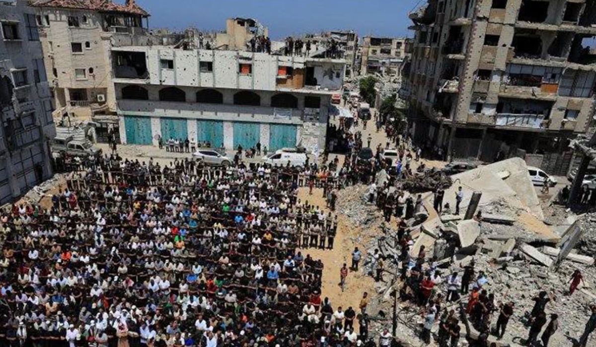 Palestinian Rescue Teams Recover Bodies of Eight Victims from Gaza Rubble